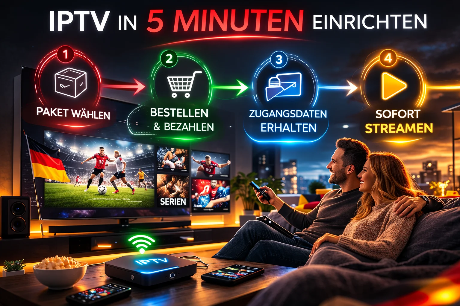 IPTV Danmark – kom i gang på 5 minutter, trin-for-trin guide